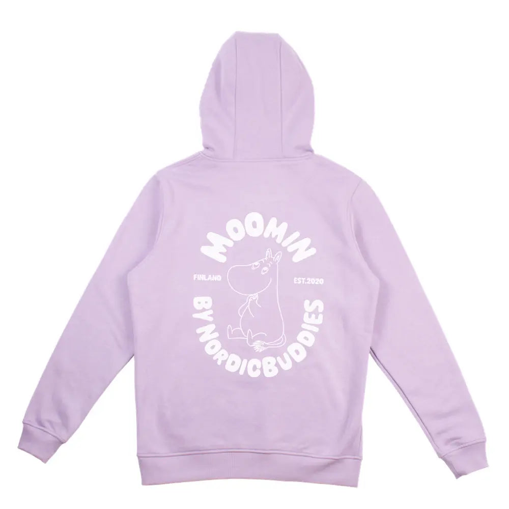 Sweat à capuche Premium Moomin - Lilas - Caféineuse