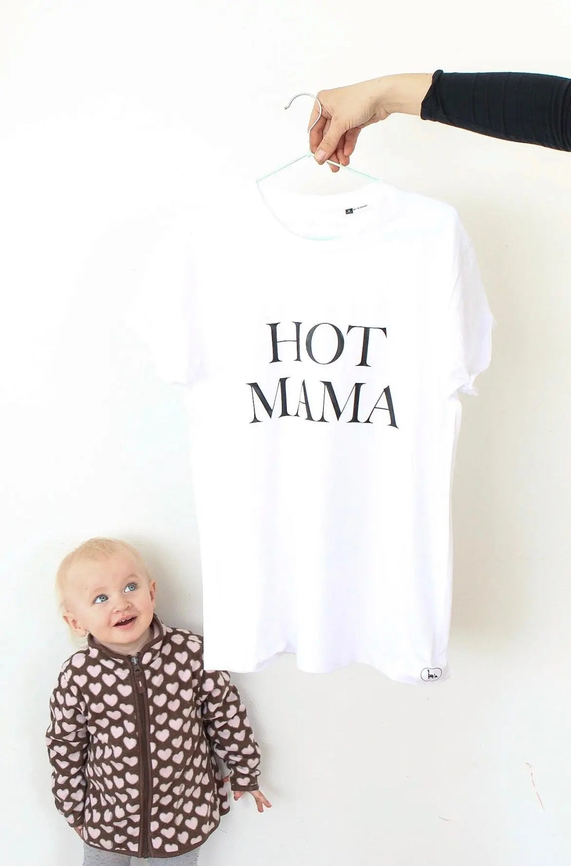 T-shirt femme " HOTMAMA" - Caféineuse