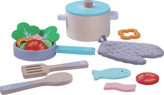 Wooden Cooking Set